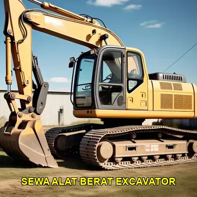 Sewa Alat Berat Excavator